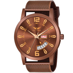 LOIS CARON TRENDING DAY & DATE FUNCTIONING WATCH Analog Watch - For Men LCS-8262