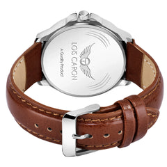 LOIS CARON Analogue Blue Dial Men's Watch (LCS-4232)