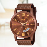 LOIS CARON TRENDING DAY & DATE FUNCTIONING WATCH Analog Watch - For Men LCS-8262