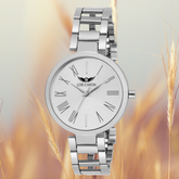 LOIS CARON Analogue White Dial Girls Watch (LCS-4634)