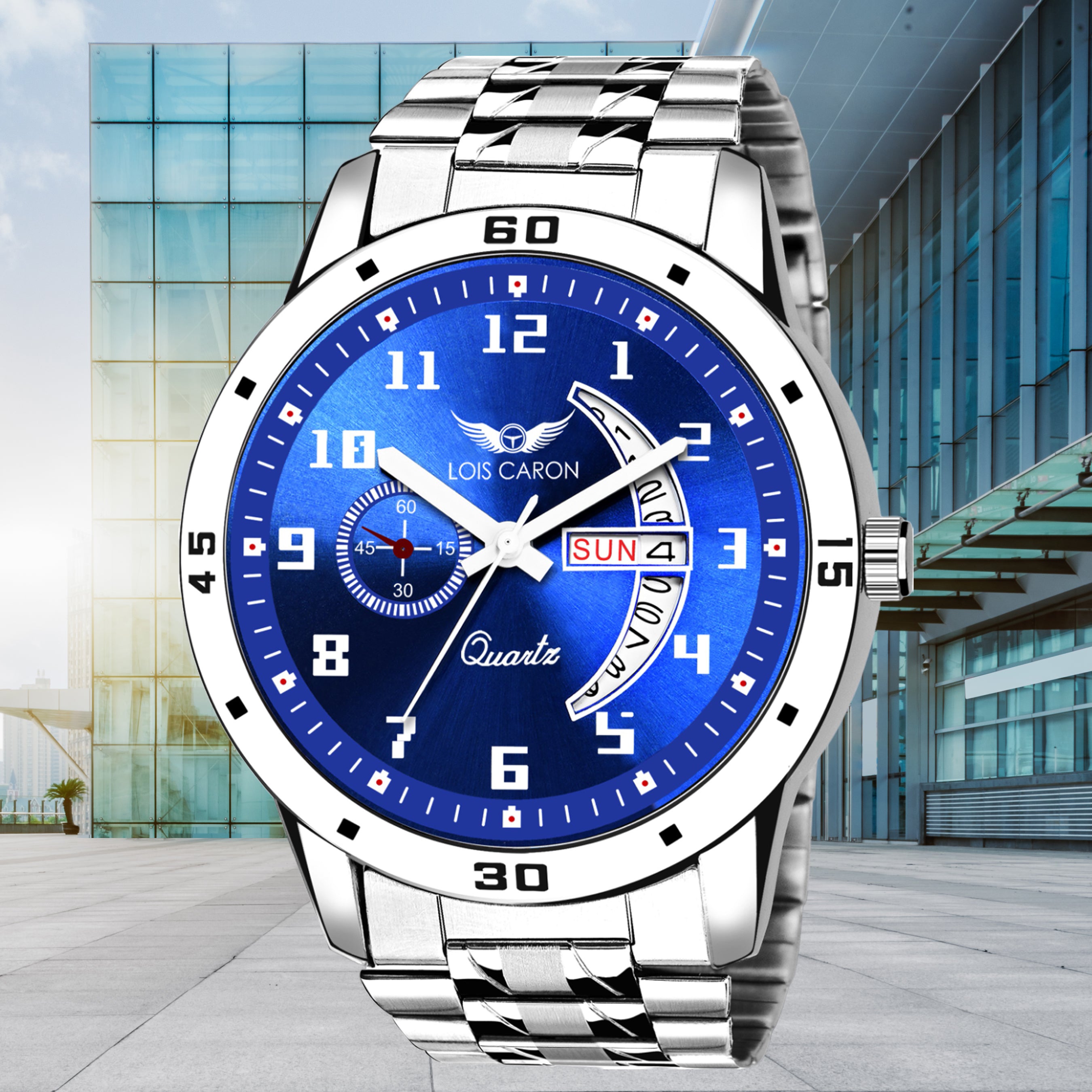 Best Stylish Chain watch for men and boys Lcs-8188