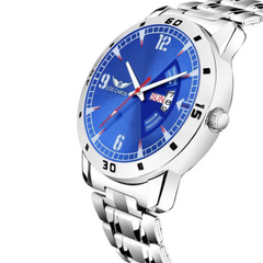 LOIS CARON Analogue Blue Dial Men's Watch LCS-8093