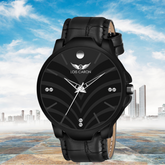 LOIS CARON Analogue Black Dial Men's Watch (LCS-4230)