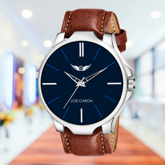LOIS CARON Analogue Blue Dial Men's Watch (LCS-4232)