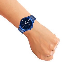 LOIS CARON Analogue Blue Dial Men's Watch (LCS-4228)