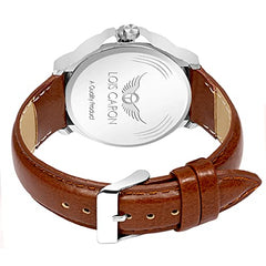 LOIS CARON Analogue Black Dial Men's Watch (LCS-4242)