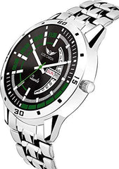 LOIS CARON Analogue Black Dial Men's Watch (LCS-8185)