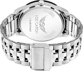LOIS CARON Analogue Black Dial Men's Watch (LCS-8049)
