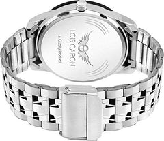 LOIS CARON Analogue Black Dial Men's Watch (LCS-8015)