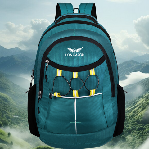 Laptop Backpack Sea Green Color Laptop Backpack With Raincover Hi-Storage Waterproof Backpack  (Green, 35 L) LCB-035