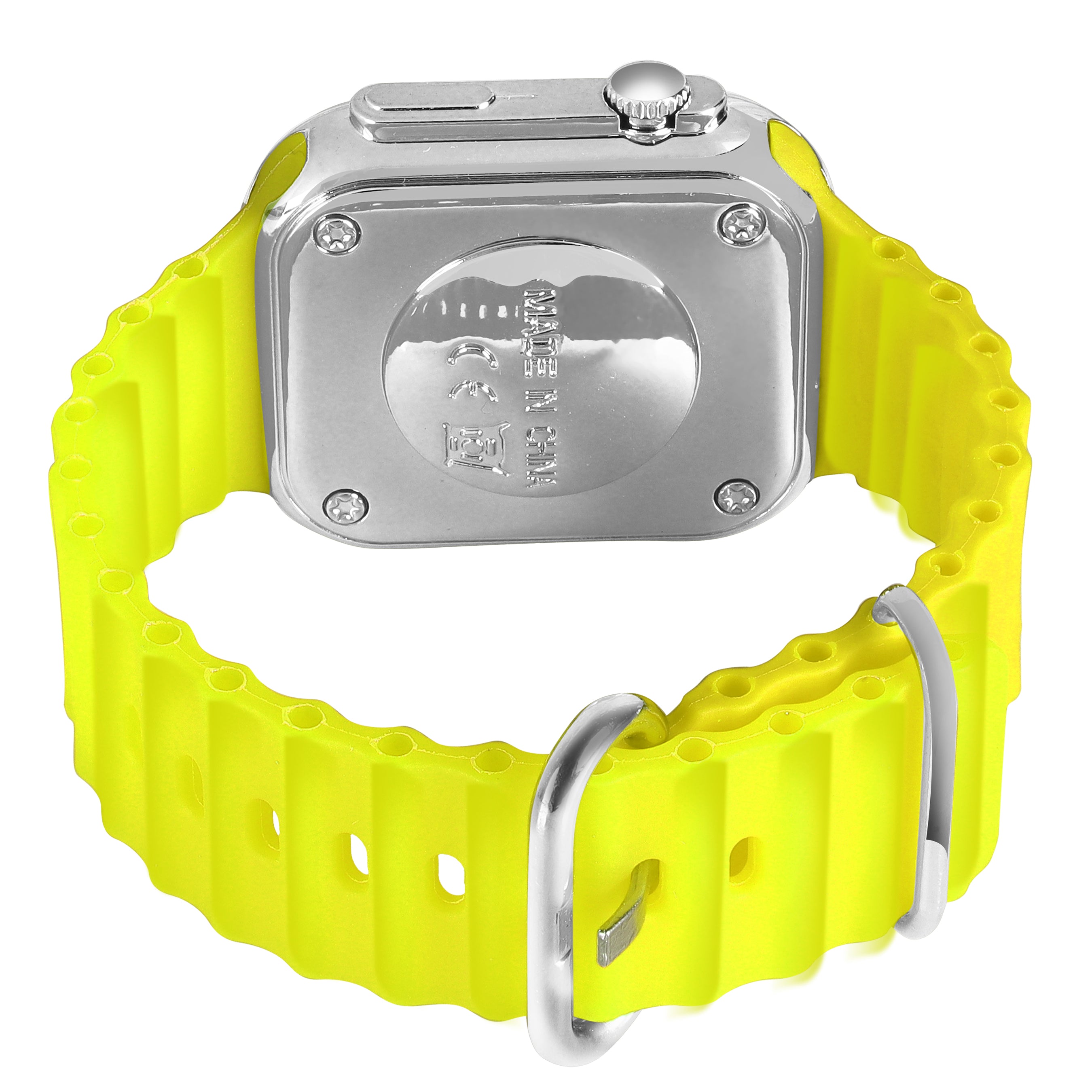 LOIS CARON D-1036 Teenagers LED Luxurious Fashion Silicone Digital Watch - For Boys & Girls