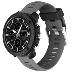 Analog-Digital Sports Watch: Chronograph, Dual Time, Alarm, Stopwatch, Water-Resistant, Shock-Resistant, Back Light Display- The Perfect Watches for Men LCDA8008