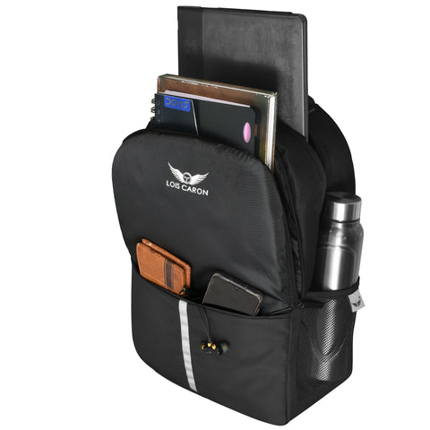 Medium 30 L Laptop Backpack LCB-13 BLACK COLOR LAPTOP BACKPACK HI STORAGE  (Black)