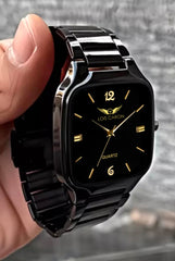 LOIS CARON  Elegant Series Square Quartz For /Boys Wrist Analog Watch - For Men LCS-4295