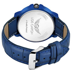 LOIS CARON Analogue Blue Dial Men's Watch (LCS-4228)