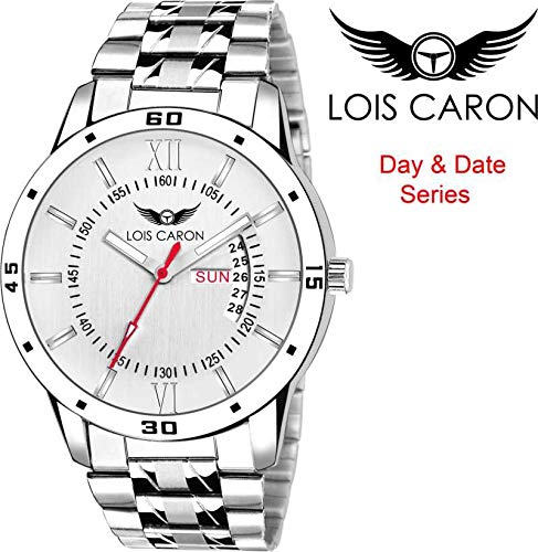 LOIS CARON Analogue Blue Dial Men's Watch (LCS-8011)