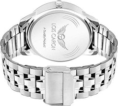 LOIS CARON Analogue White Dial Men's Watch (LCS-8189)