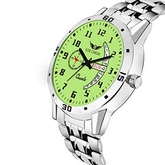 LOIS CARON Analogue Green Dial Men's Watch (LCS-8248)