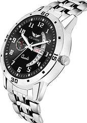 LOIS CARON Analogue Black Dial Men's Watch (LCS-8190)